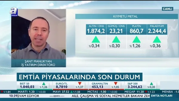 Şant Manukyan: Teşviklerin ertelenme ihtimali piyasaları bozdu