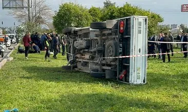 Antalya’da aracın devrilmesi sonucu infaz memuru hayatını kaybetti