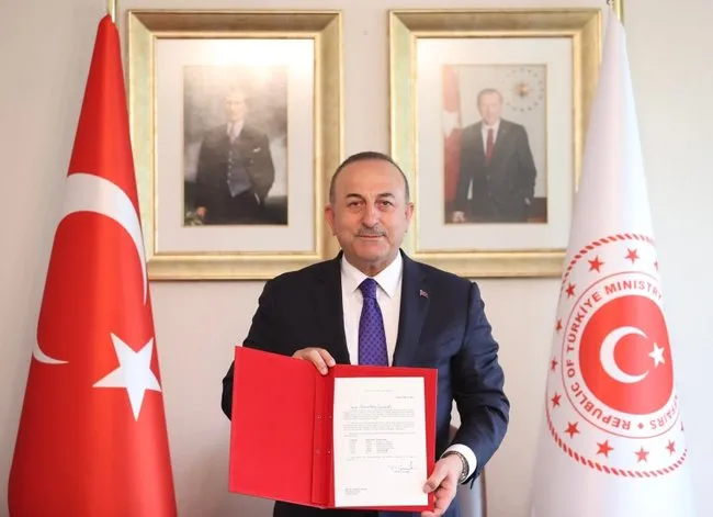 çavuşoğlu türkiye tescillendi açıklaması
