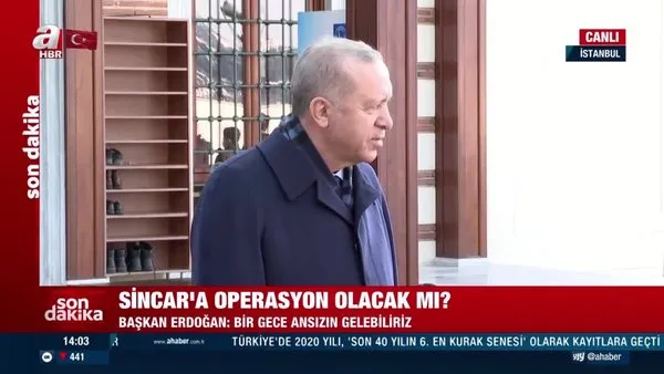 Son dakika! Başkan Erdoğan'dan flaş operasyon açıklaması 