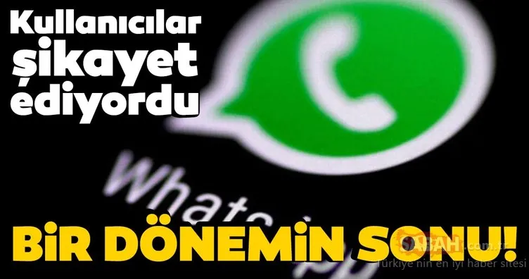 Whatsapp’ta yeni dönem! Artık seçim şansı olacak