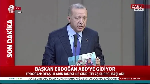 Cumhurbaşkanı Erdoğan'dan ABD ziyareti öncesi önemli açıklamalar