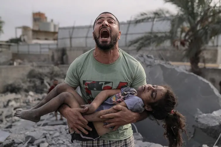 SON DAKİKA İSRAİL - FİLİSTİN HABERİ: Gazze’de soykırım! İsrail sivilleri bomba yağdırıyor: Şehir harabeye döndü! İşte son durum