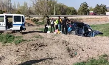 Kırşehir'de trafik kazası: 2 kişi yaralandı #kirsehir