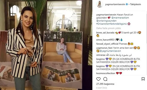 Ünlü isimlerin Instagram paylaşımları (03.04.2018)