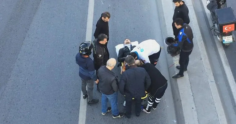 İstanbul Bakırköy’deki kazada yaralı can derdinde, sürücüler ise tutanak