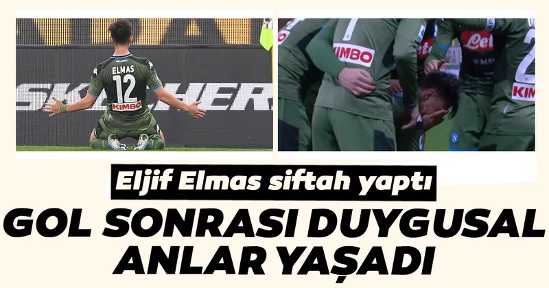 Sampdoria Napoli Macinda Eljif Elmas Siftah Yapti Duygusal Anlar Yasadi Spor Haberleri