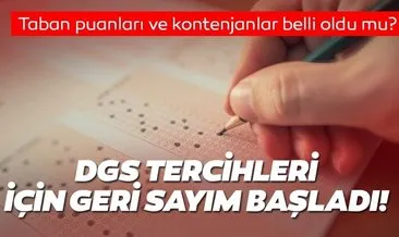 Bu sene DGS tercihleri ne zaman başlıyor? ÖSYM ile DGS tercihleri ne zaman yapılacak, 2020 Dikey Geçiş tercih kılavuzu yayınlandı mı?