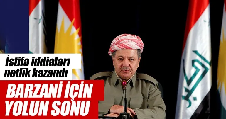 Barzani IKBY Başkanlığından istifa etti