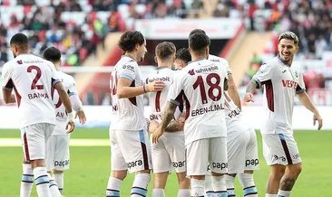 Trabzonspor’da yenilmezlik serisini 6 maça çıktı