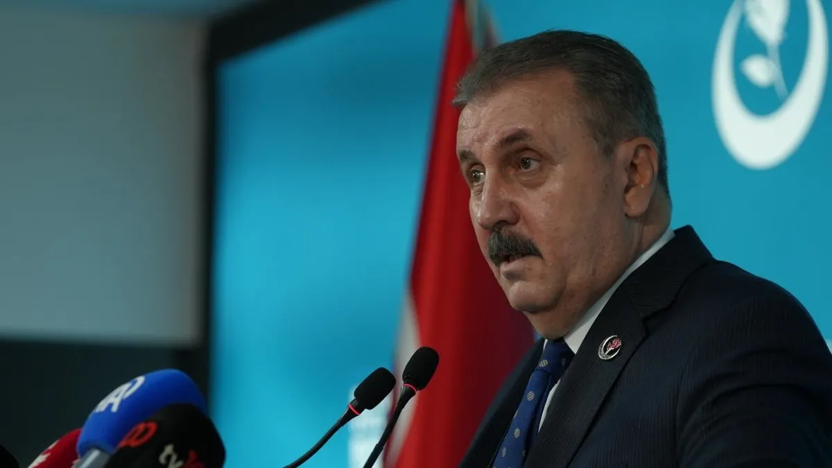 BBP Genel Başkanı Mustafa Destici: “Pandora’nın kutusu açıldı”