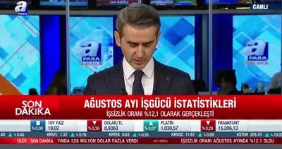 Ağustos ayı işsizlik rakamları belli oldu