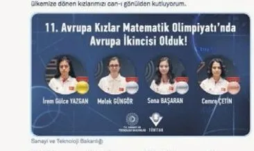 Emine Erdoğan’dan müthiş kızlara tebrik
