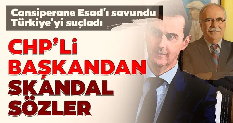 Son Dakika Haberi: CHP Çanakkale Belediye Başkanı Ülgür Gökhan’dan skandal sözler! Esad’ı cansiperane savundu...