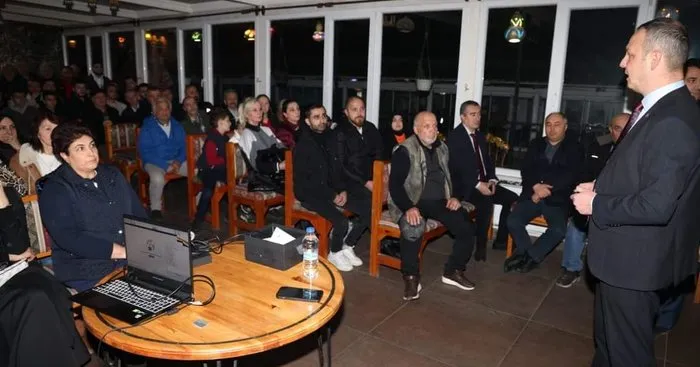 Zonguldak Belediye Başkanı Alan, vatandaşlarla bir araya geldi