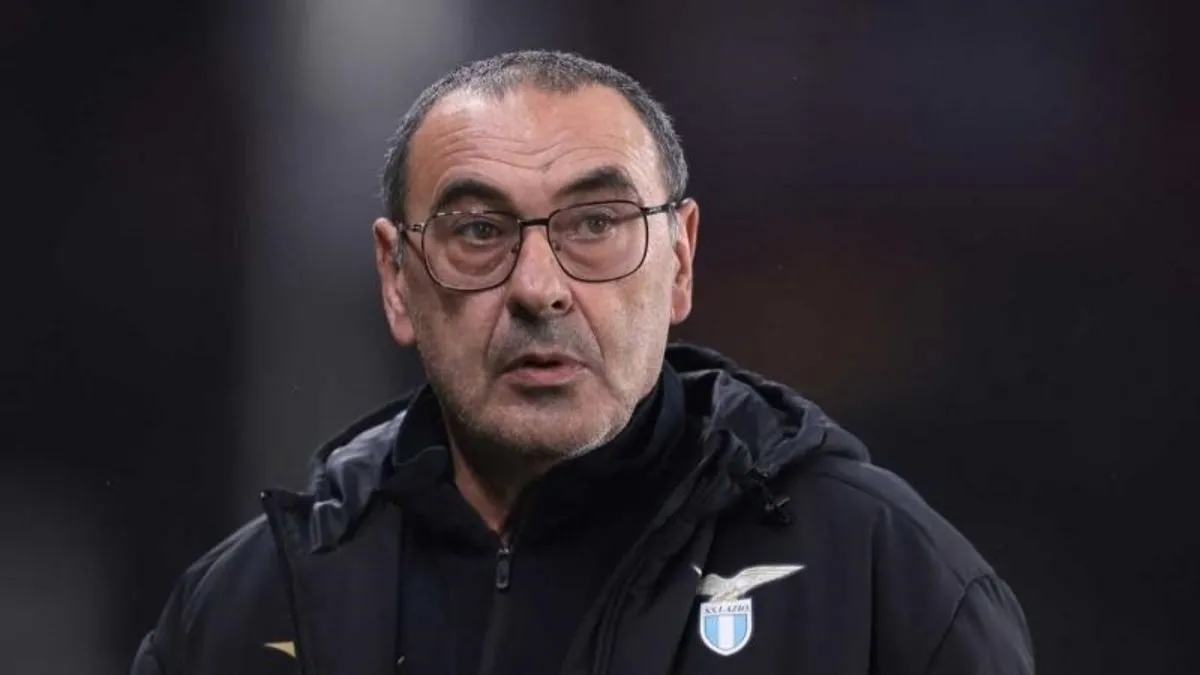 Maurizio Sarri, Lazio'ya g... </div>
<div class=