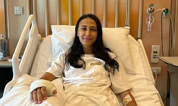 Simge Aköz, elinden operasyon geçirdi