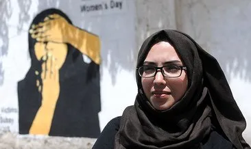 Yemenli sanatçı halkın sıkıntılarını duvarlara anlatıyor