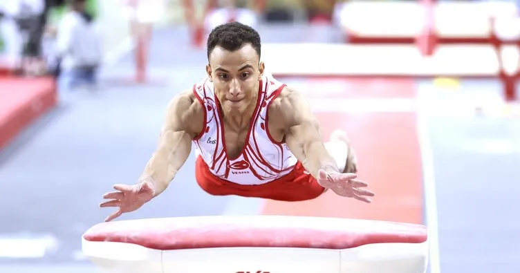 Milli cimnastikçi Adem Asil, genel tasnifte altın madalya kazandı