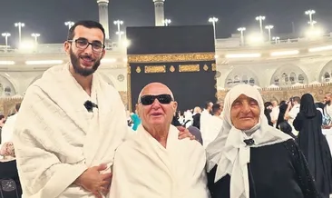 Görme engellilerin umre sevinci