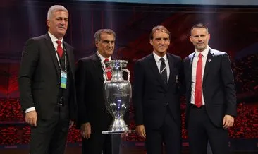 EURO 2020: Şenol Güneş ve rakip takım teknik teknik direktörler kurayı yorumladılar