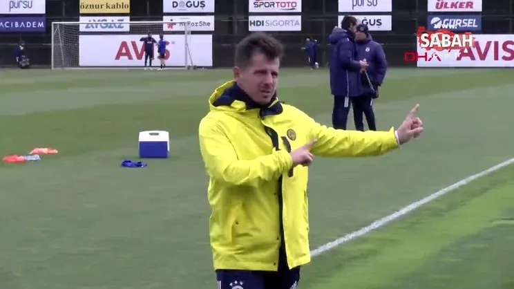 Fenerbahçe'den son dakika haberleri... Emre Belözoğlu'nun idmandaki ilk görüntüleri!