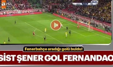 GOL: Akhisarspor-Fenerbahçe 1-1 Fernandao