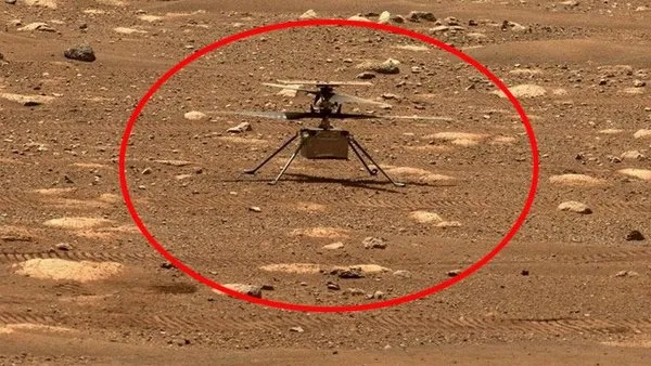 Mars gezegenindeki tarihi anlar kamerada! İnsanlık tarihinde bir ilk...