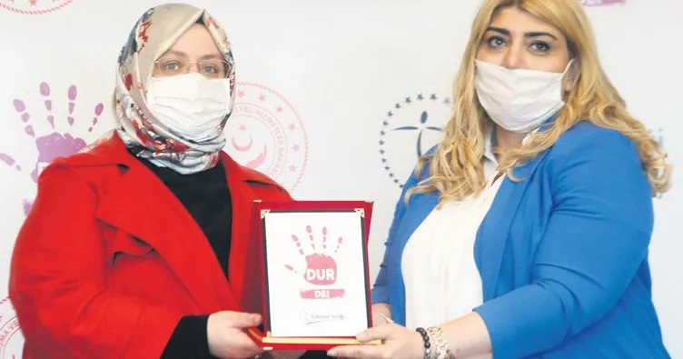 Kadına şiddete karşı ‘Tek Yürek’