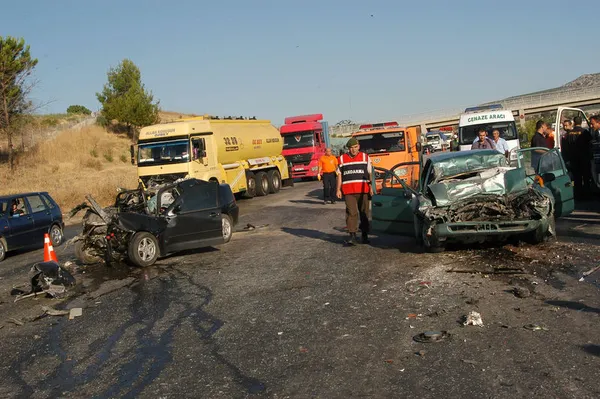 Mersin'de katliam gibi kaza