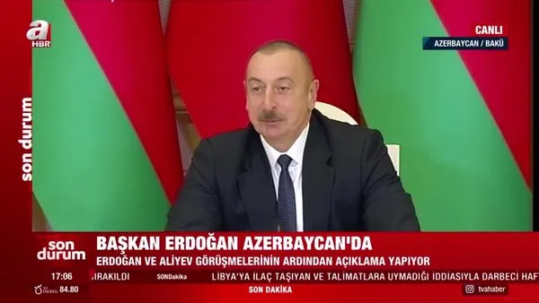 Azerbaycan Cumhurbaşkanı İlham Aliyev'den imza töreninde önemli açıklamalar | Video