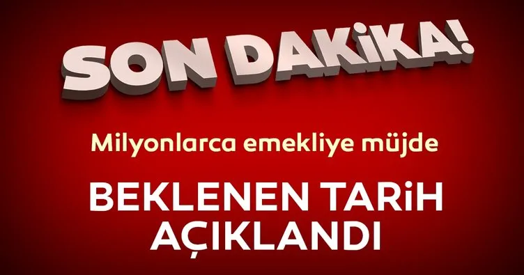 Son dakika: Emeklilere bayram ikramiyesinin verileceği tarih belli oldu