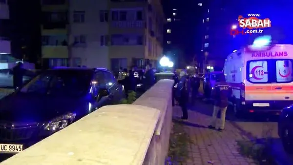 İstanbul Kadıköy'de yaşlı kadın 9'uncu kattan düşerek hayatını kaybetti | Video