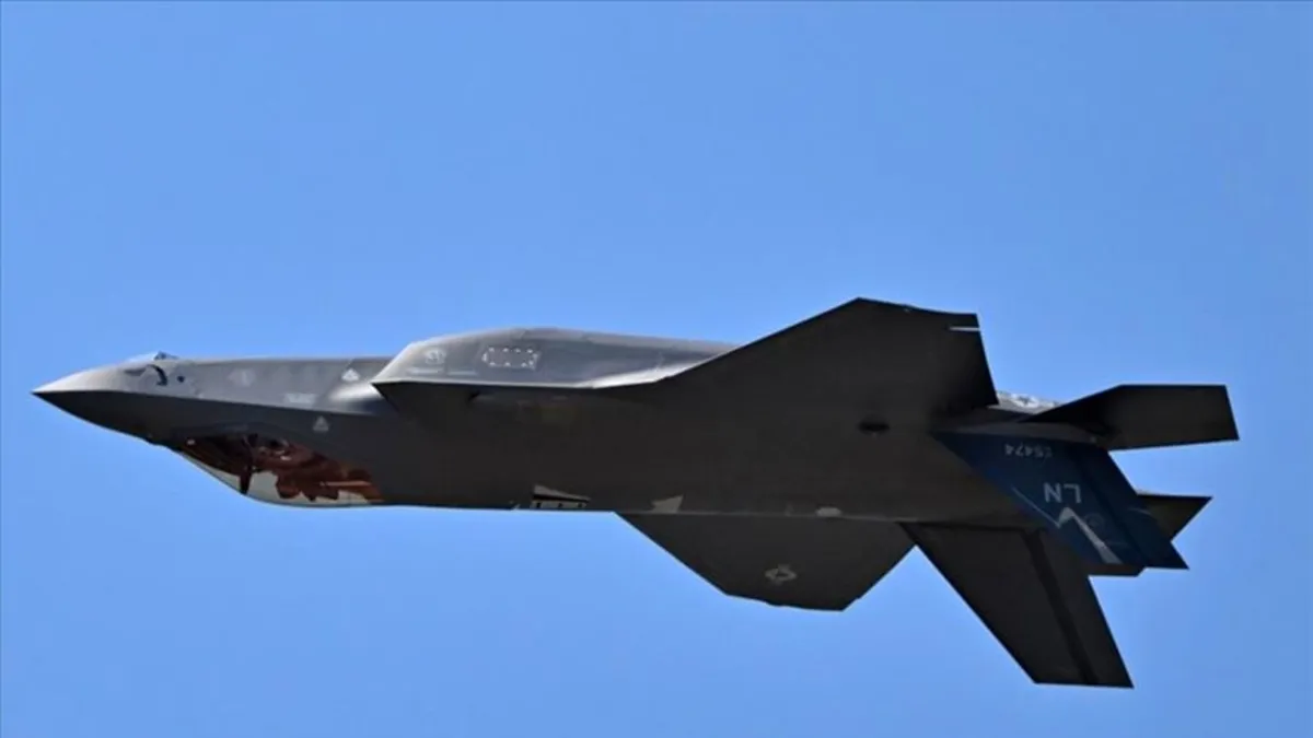 ABD’de F-35 savaş uçağı düştü ABD’de F-35 savaş uçağı düştü