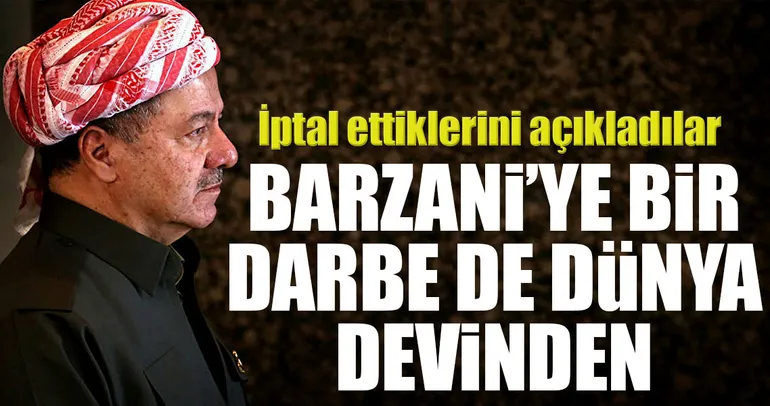 Barzani’ye bir darbe de dünya devinden