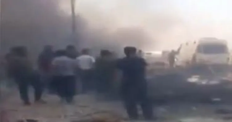 Son Dakika: Afrin’de patlama! Ölenler var