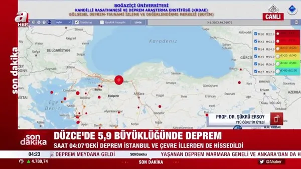 SON DAKİKA! Düzce'de kuvvetli deprem! İstanbul'dan ve çevre illerden de hissedildi! İşte ilk görüntüler | Video