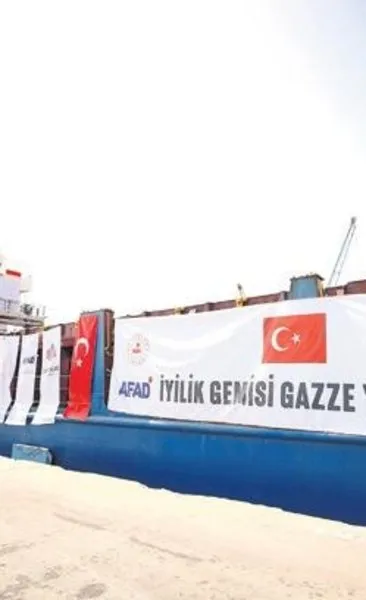 Türkiye’nin 8’inci yardım gemisi uğurlandı