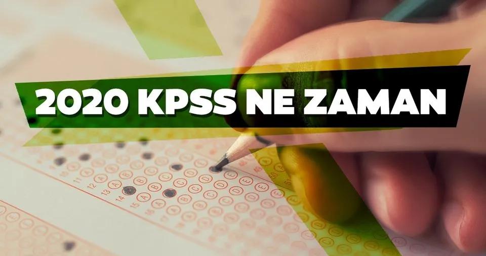osym ile 2020 kpss basvuru ve sinav