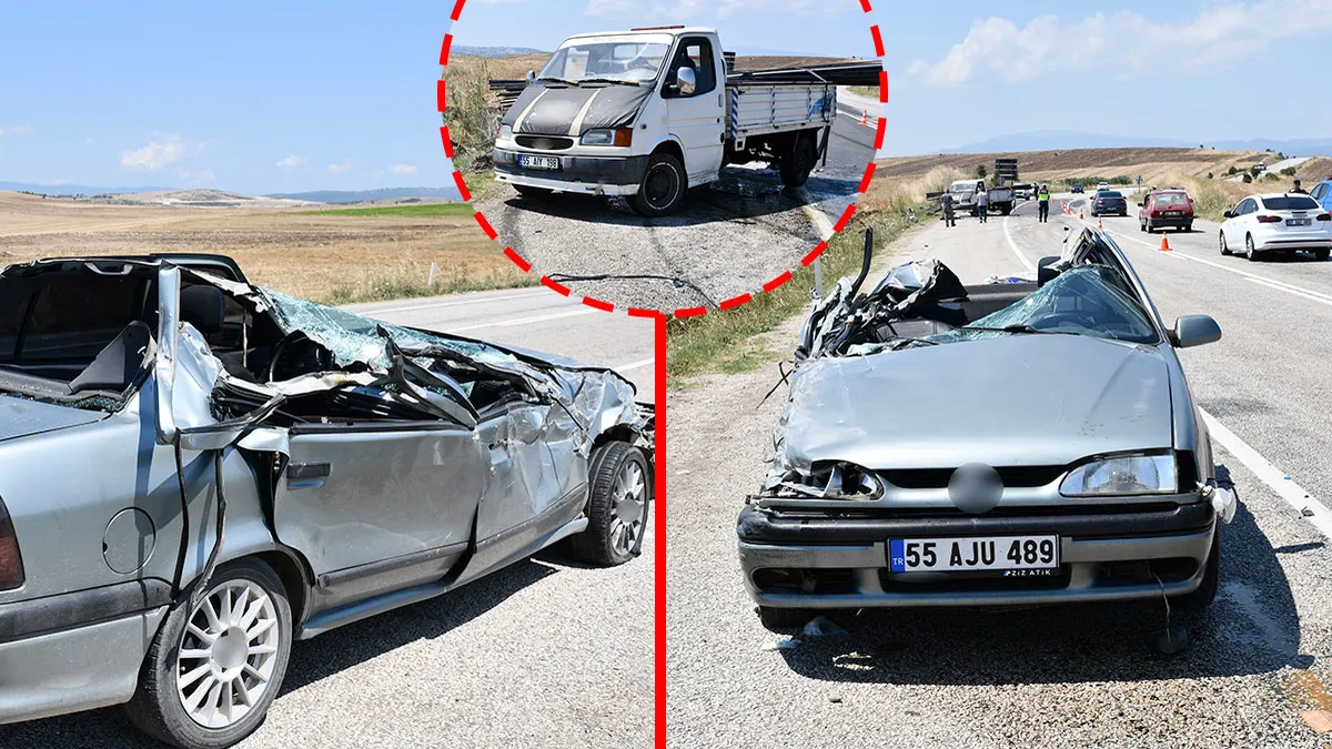 Samsun’da korkunç kaza! Otomobil ile kamyonet çarpıştı: Yaralılar var! Samsun’da korkunç kaza! Otomobil ile kamyonet çarpıştı: Yaralılar var!