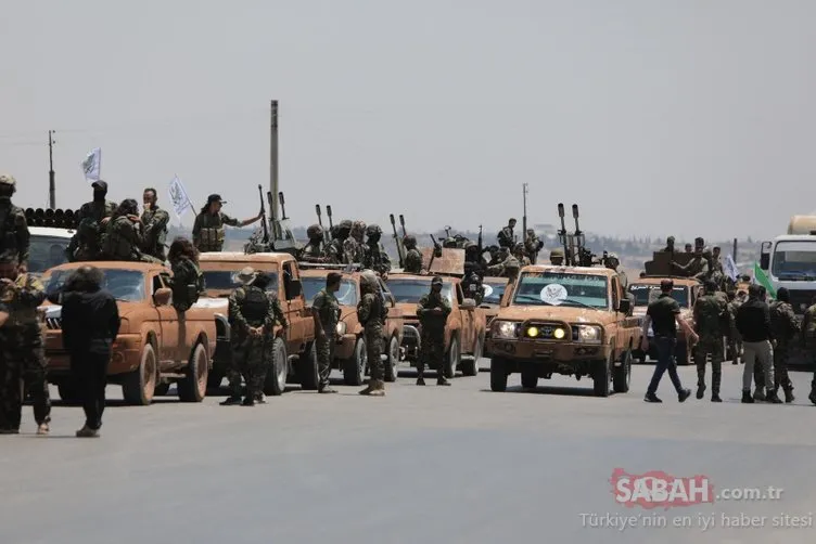 Suriye Milli Ordusu’ndan dikkat çeken adım: Tel Rıfat’a yeni askeri takviye! Böyle görüntülendi