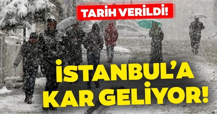 Son dakika: İstanbul’a kar ne zaman yağacak? Meteoroloji hava durumu raporunda İstanbul kar yağışı için tarih verdi!