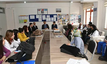 Başkan Asya’dan okul ziyareti