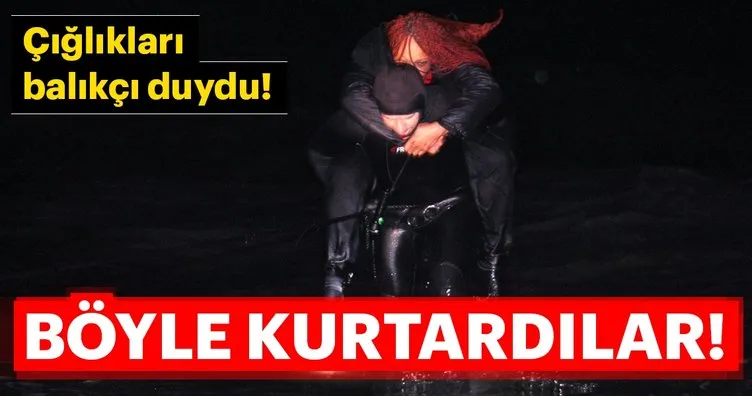 Çığlıkları balıkçı duydu! 44 kişi böyle kurtarıldı