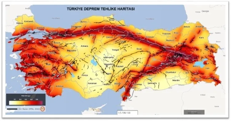 Ankara deprem bölgesi mi, fay hattı geçiyor mu? Ankara deprem risk haritası ile riskli olan ilçeler hangileri?