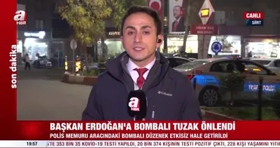 Son dakika: Başkan Erdoğan’a bombalı tuzak önlendi! Göreve gidecek polis durumu fark edince imha edildi | Video