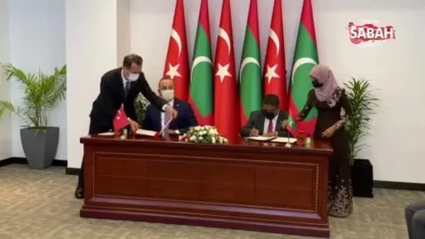 Türkiye ile Maldivler arasında 5 anlaşma imzalandı | Video