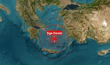 Ege Denizi’nde 5,2 büyüklüğünde deprem