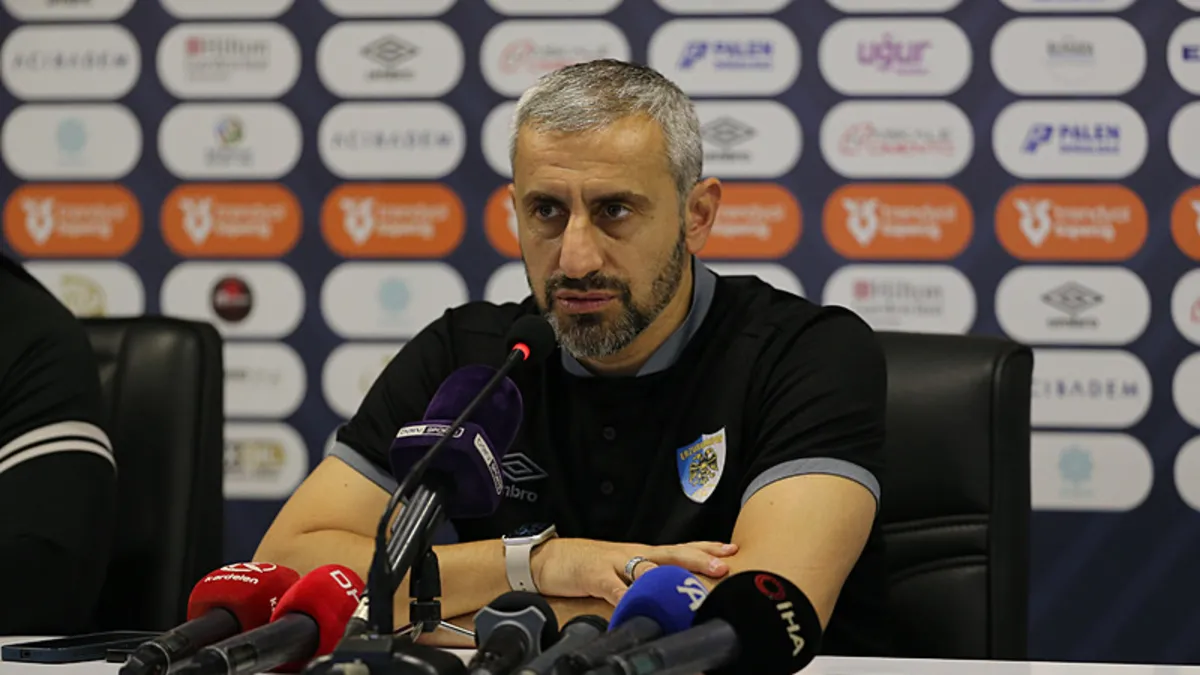 Serkan Özbalta: "Ligde ilk 10 hedefimiz var"