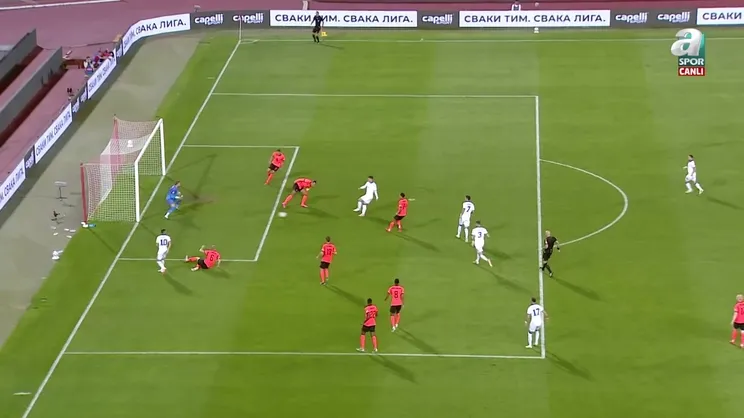 GOL İZLE | Sırbistan 1-1 Hollanda (Luka Jovic)